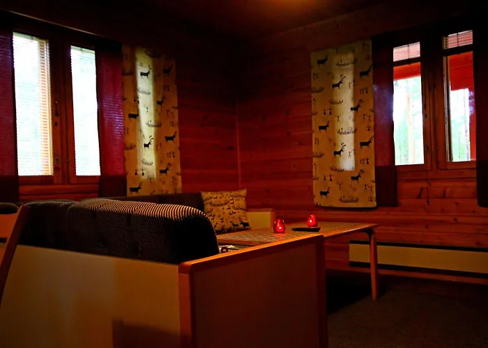 Semesteranläggning (resort) Ukonjaerven Village Ivalo