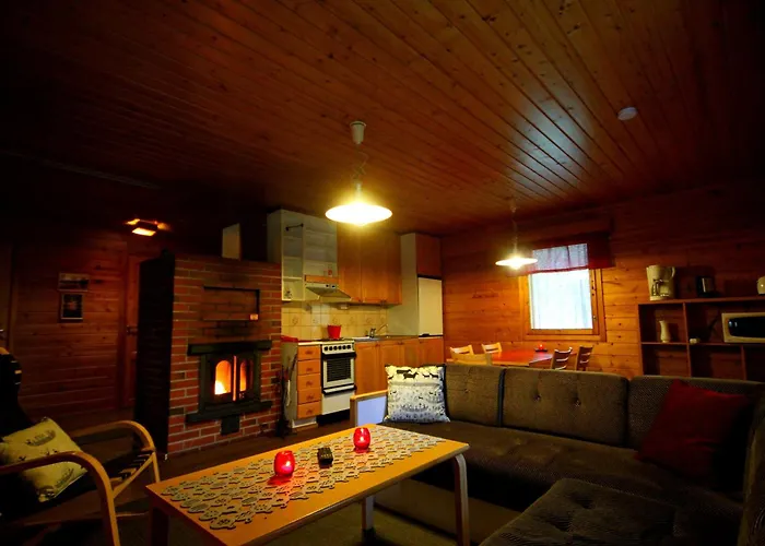 Semesteranläggning (resort) Ukonjaerven Village Ivalo