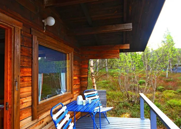 Semesteranläggning (resort) Ukonjaerven Village Ivalo